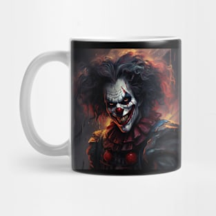 Killer looking Clown Mug